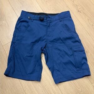 Men's Blue Cargo Shorts 28w x 10h